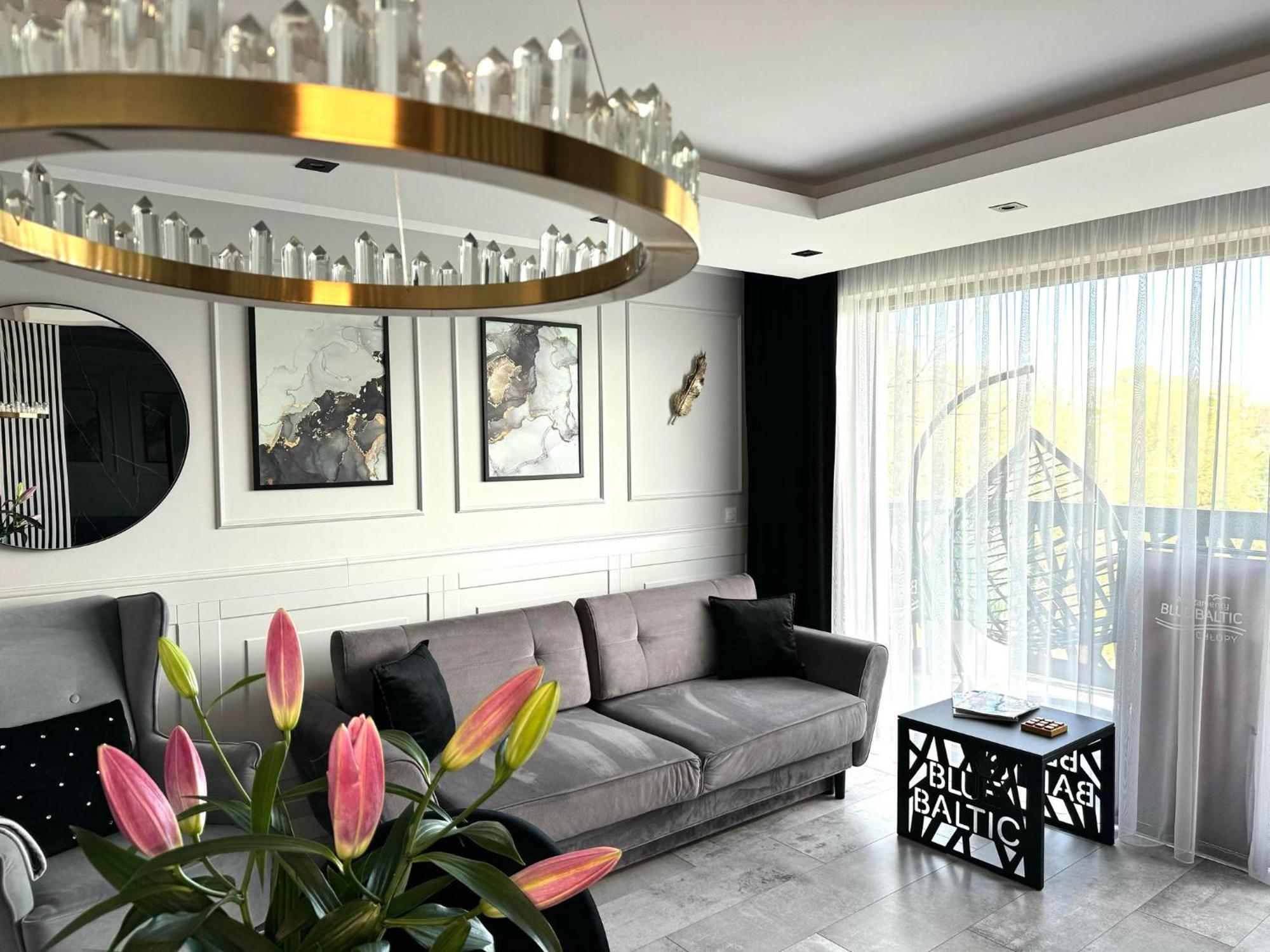 Blue Baltic Luksusowe Apartamenty Chlopy- Morze Dış mekan fotoğraf