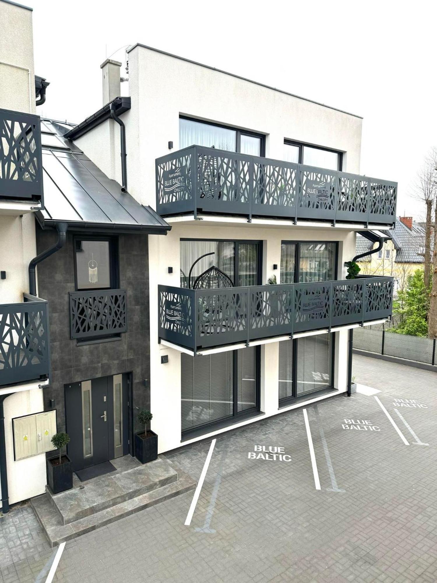Blue Baltic Luksusowe Apartamenty Chlopy- Morze Dış mekan fotoğraf